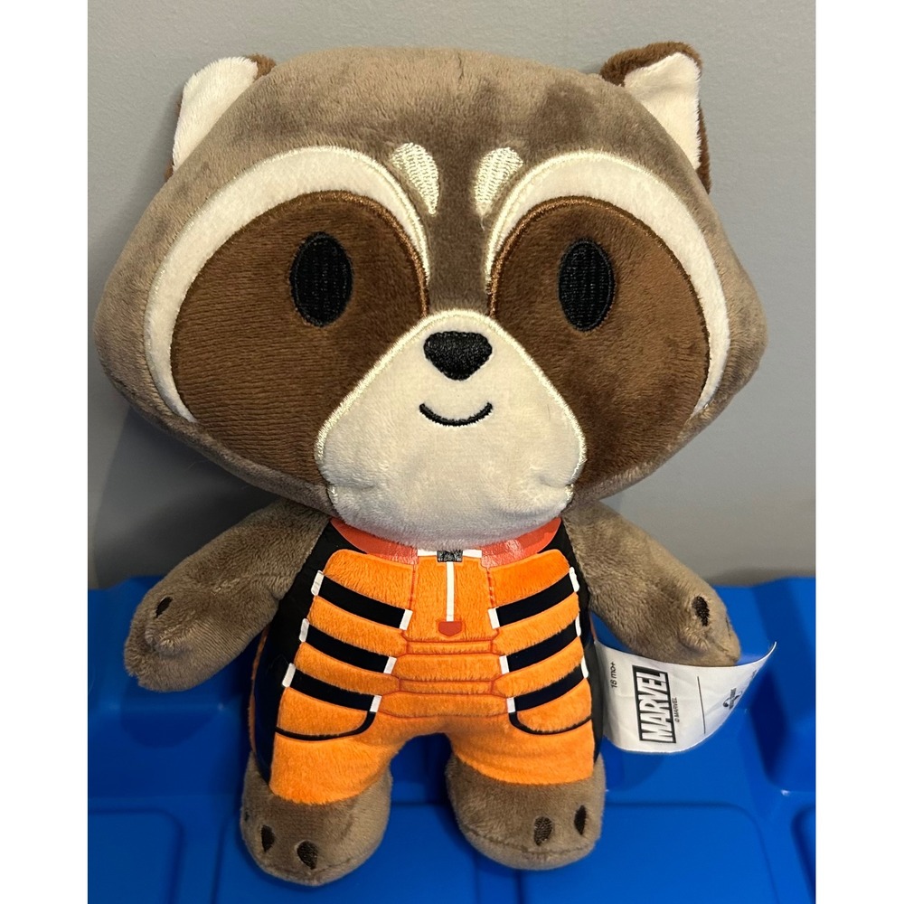 Marvel Rocket Raccoon Plush Guardians of the Galaxy Universal Studios 9 Inch